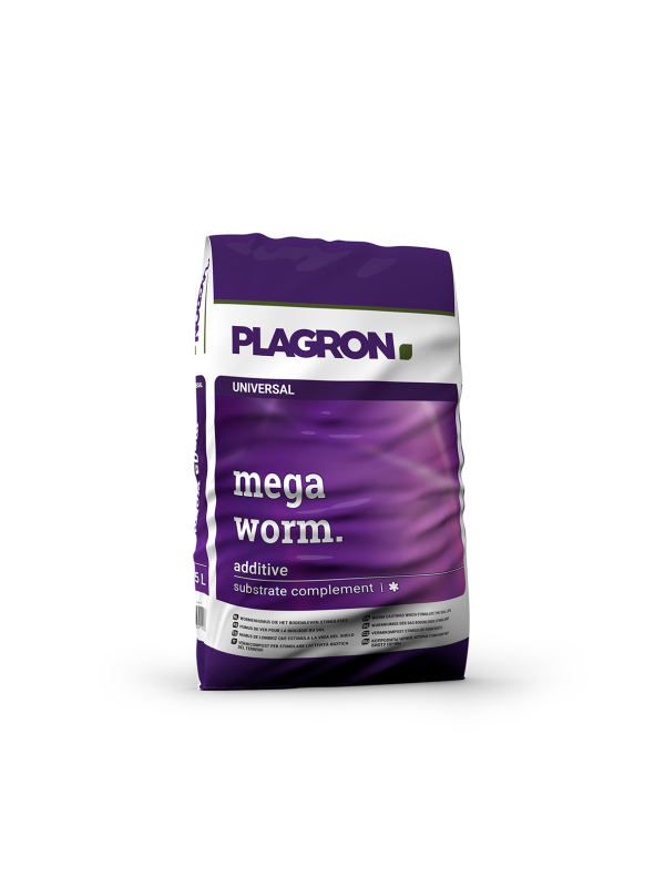 Plagron mega worm wormenmest 25 liter