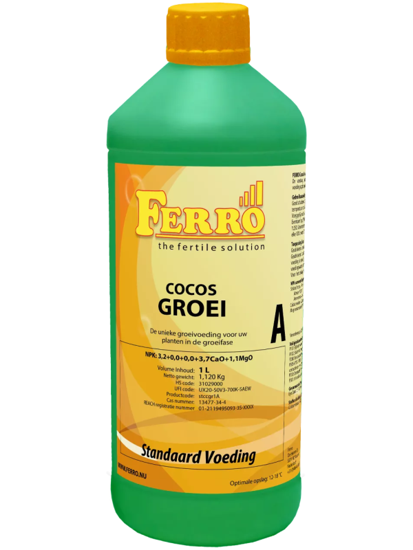 Ferro Cocos Groei A+B 1 liter