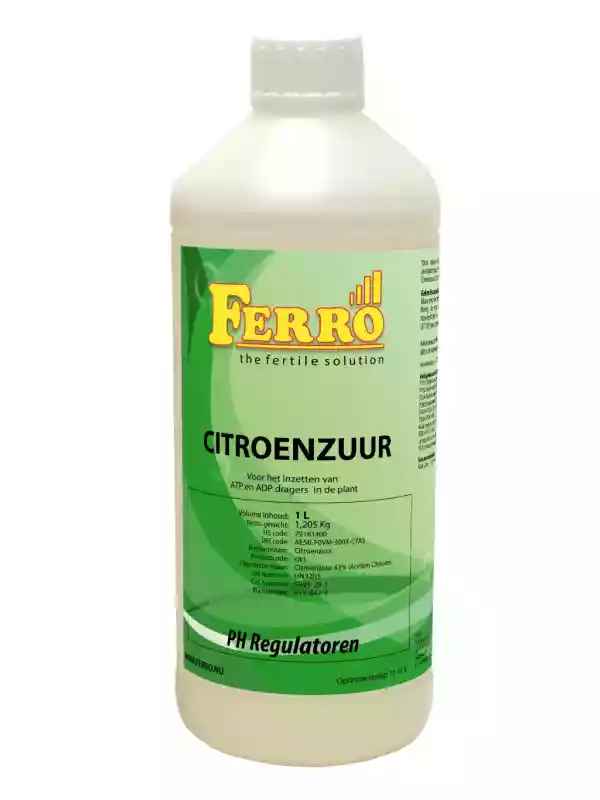 Ferro Citroenzuur 1 liter