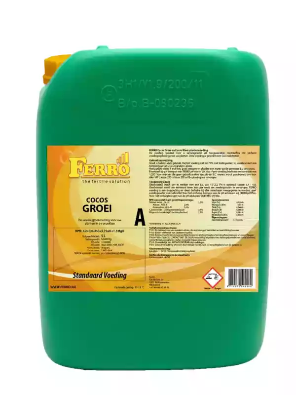 Ferro Cocos Groei A+B 5 liter