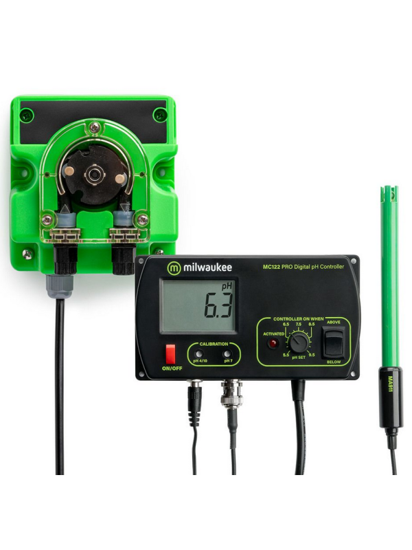 Milwaukee MC720 pH meter met Doseerpomp