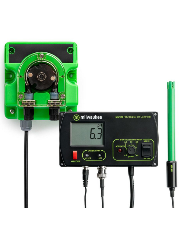 Milwaukee MC720 pH meter met Doseerpomp