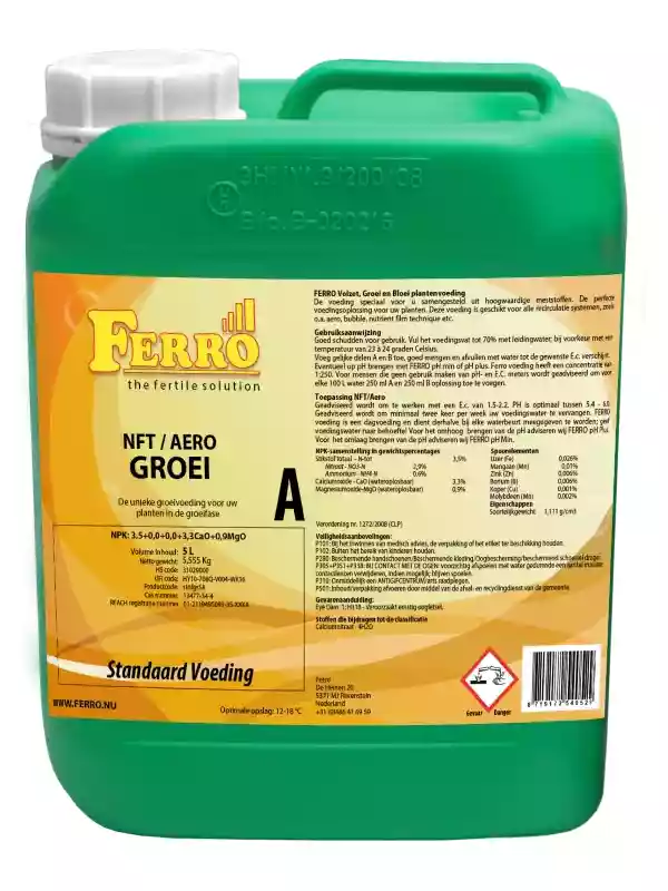 Ferro NFT/Aero Groei A & B 5 liter