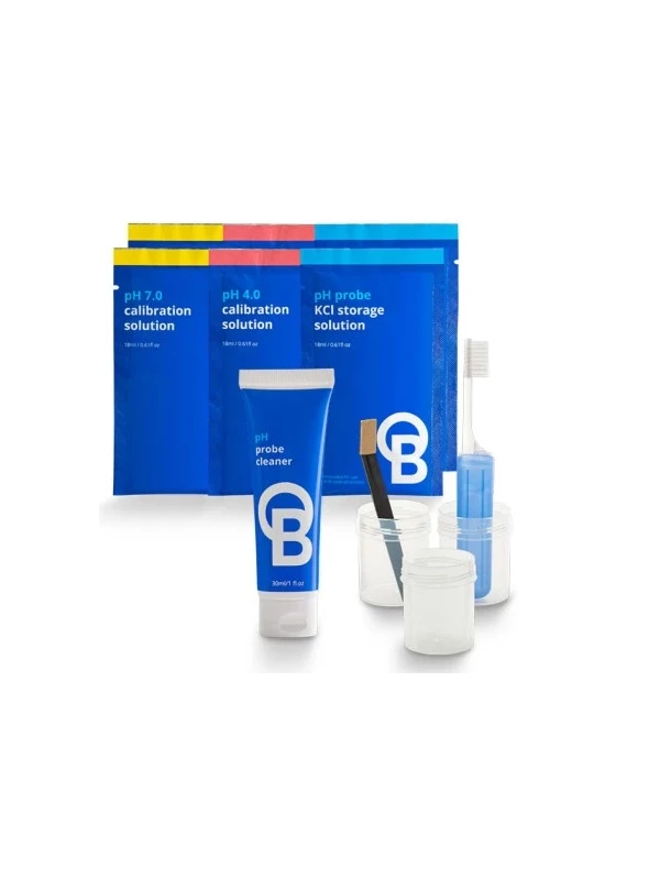 Bluelab pH schoonmaak en calibratie kit