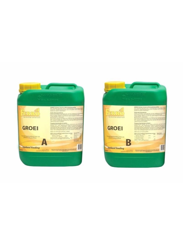 Ferro Aarde/Hydro Groei A+B 5 liter