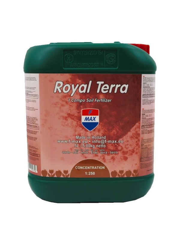 F-Max Royal Terra 1 Compo Soil Fertilizer 5 liter