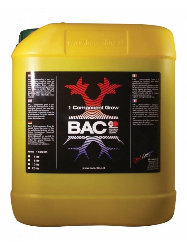 BAC 1 Component Grow 5 liter