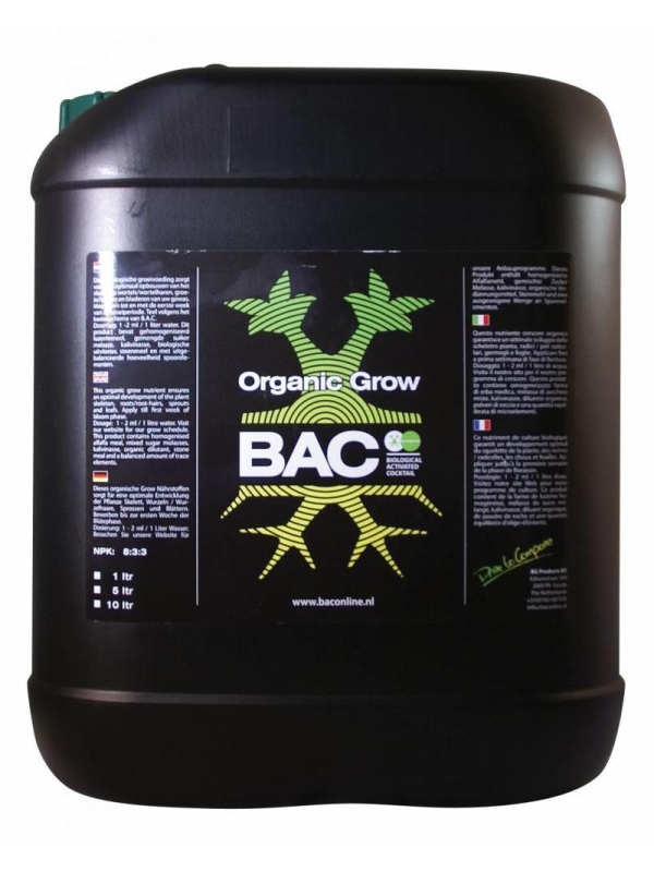 BAC Organic Grow 5 liter