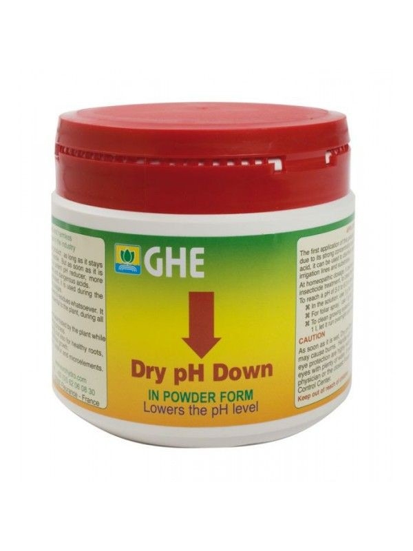 General Hydroponics GHE / Terra aquatica Dry pH Down regulator 250gr