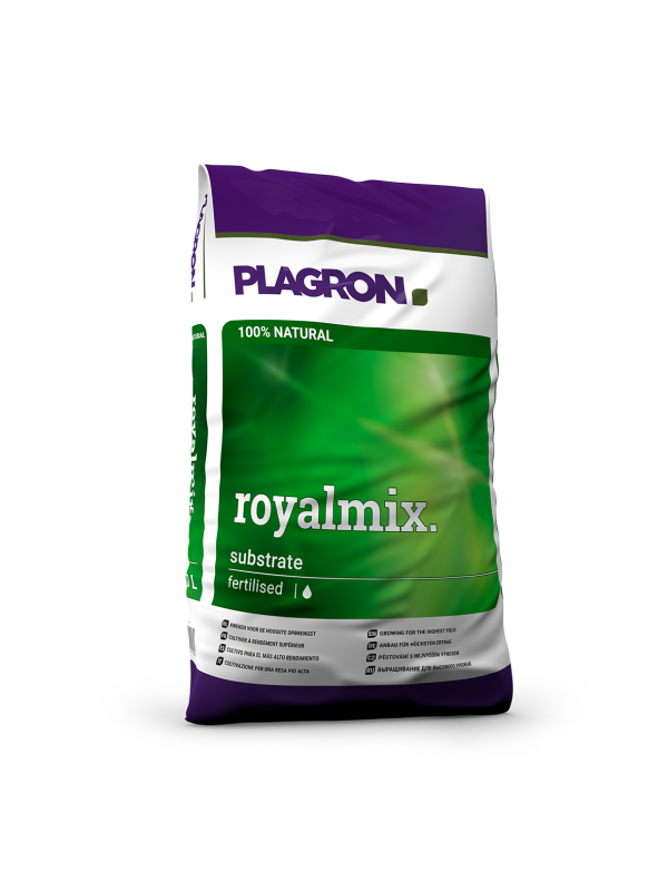 Plagron Royalmix 25 liter verpakking met wormenhumus bij De Stadstuinshop Zwolle.