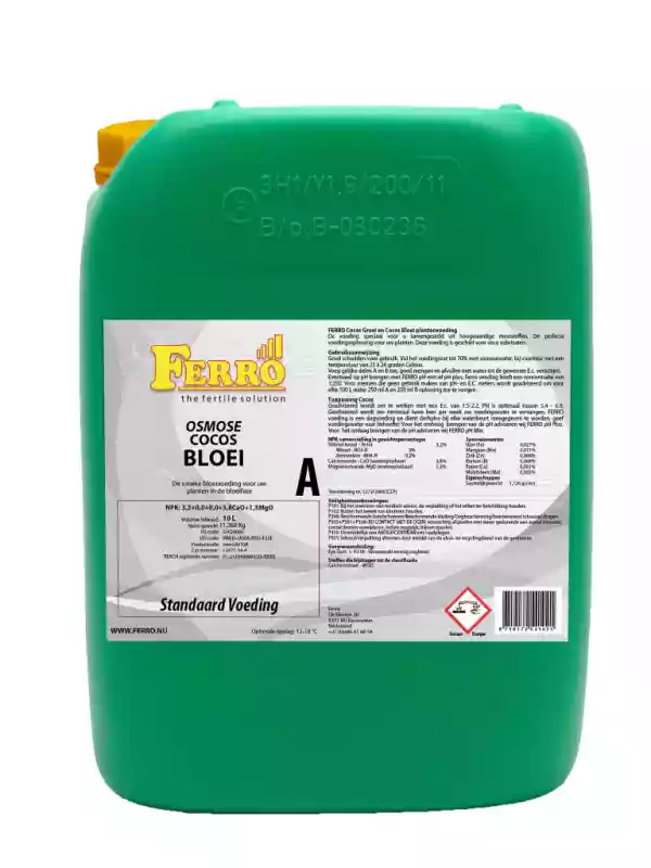 Ferro Osmose Cocos Bloei A & B 10 liter