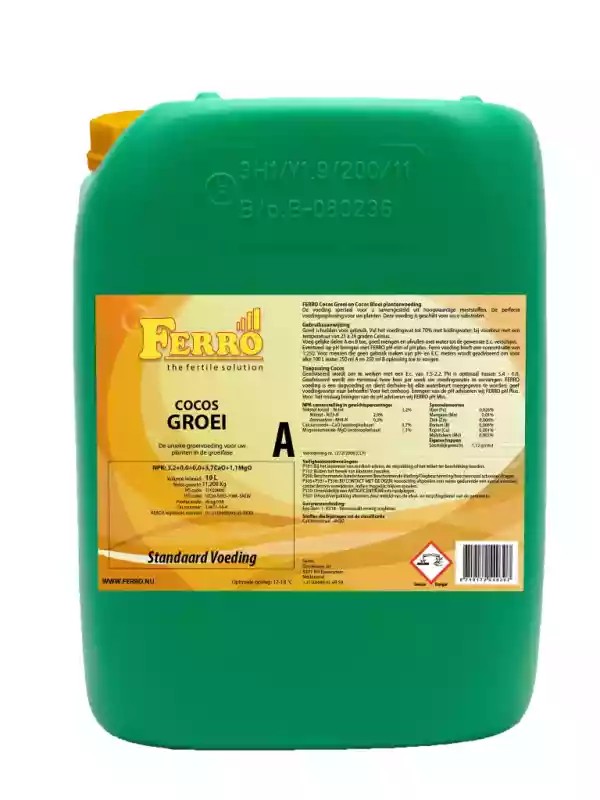 Ferro Cocos Groei A+B 10 liter