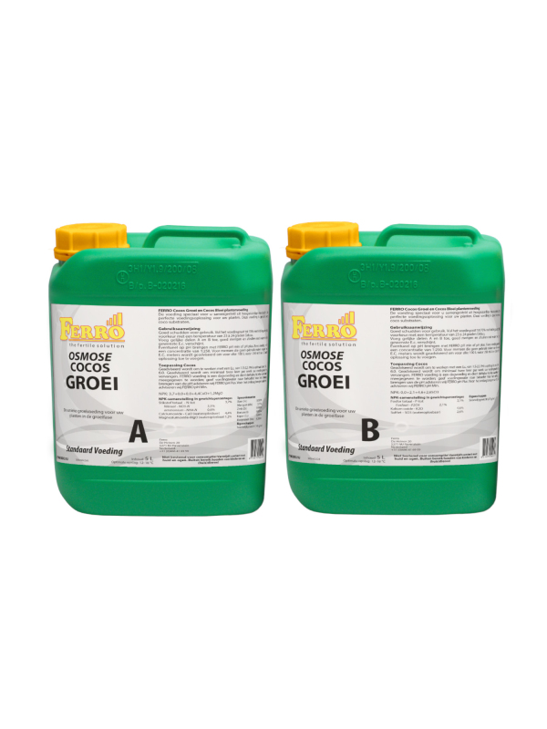 Ferro Osmose Cocos Groei A & B 10 liter