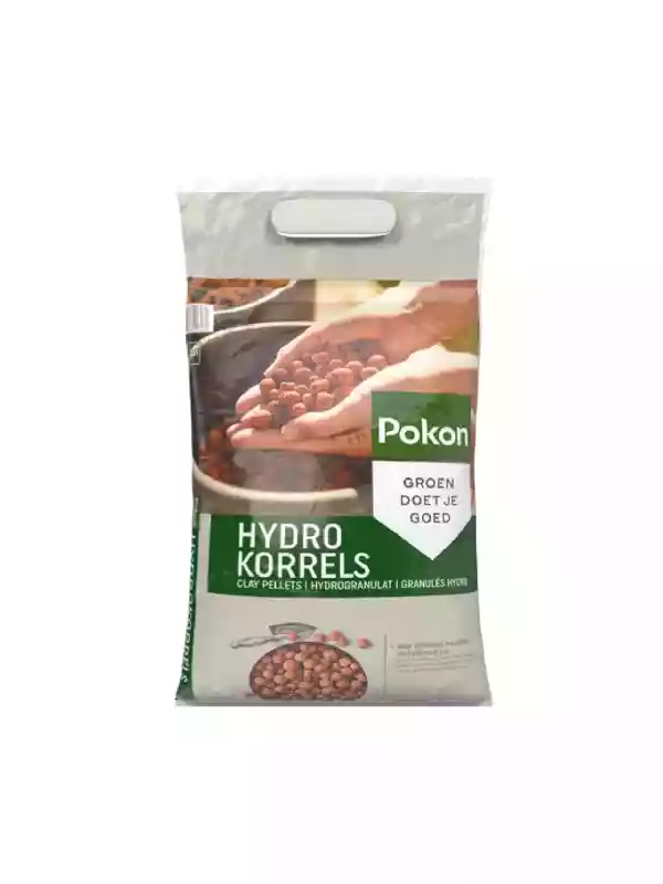Zak Pokon Hydrokorrels 5 liter voor drainage en hydrocultuur