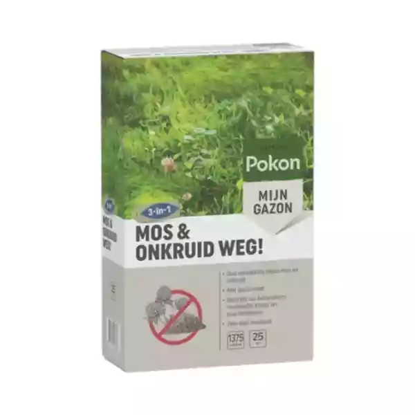 Pokon Mos en Onkruid Weg 25m2