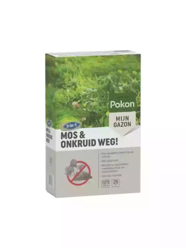 Pokon Mos en Onkruid Weg 25m2