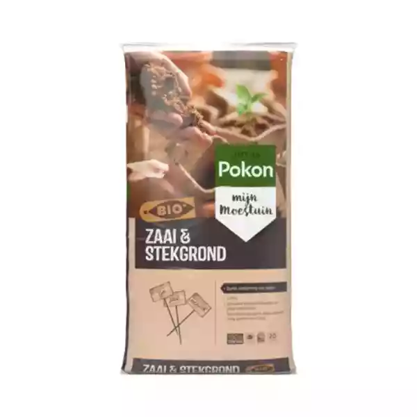 Voordeelzak Pokon Zaai- & Stekgrond Bio 20 liter voor kwekers