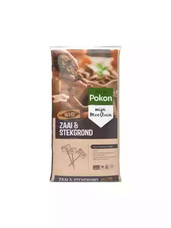 Voordeelzak Pokon Zaai- & Stekgrond Bio 20 liter voor kwekers