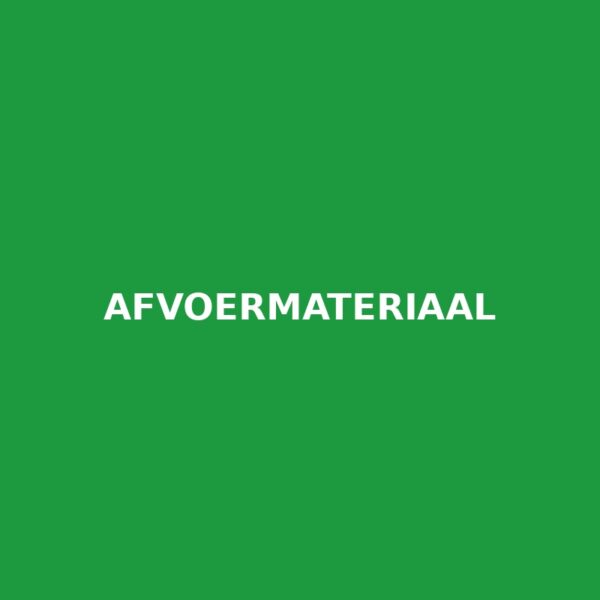 Afvoermateriaal
