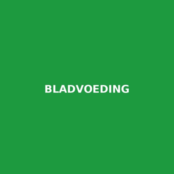 Bladvoeding