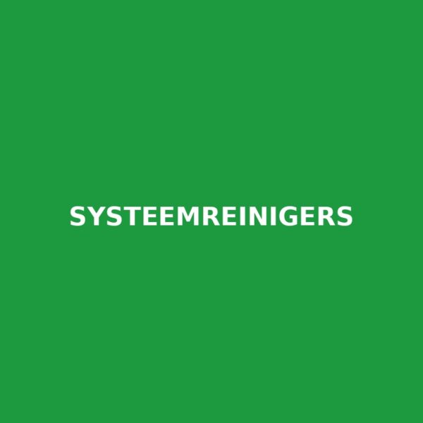 Systeemreinigers