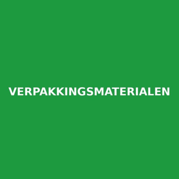 Verpakkingsmaterialen