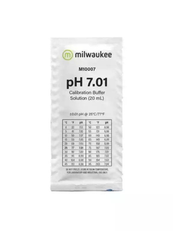 Milwaukee pH 7.01 M10007B sachet 20 ml kalibratievloeistof