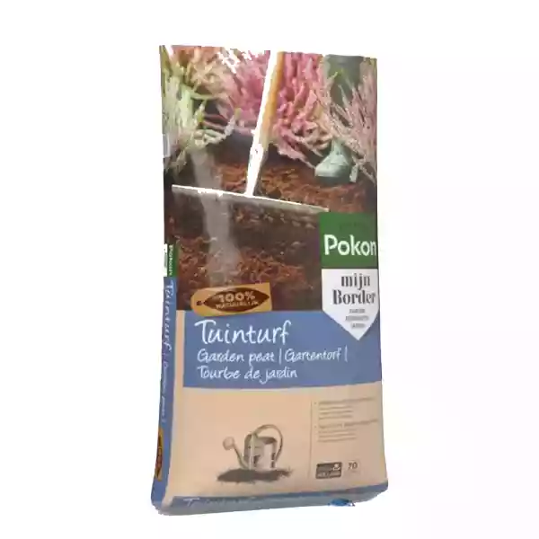 Grootverpakking Pokon Tuinturf 70 liter voor grote borders