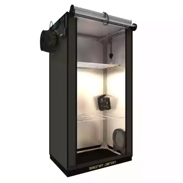 Secret Jardin FS100 complete kweekkit met LED verlichting en ventilatie