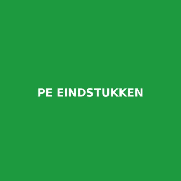 PE eindstukken