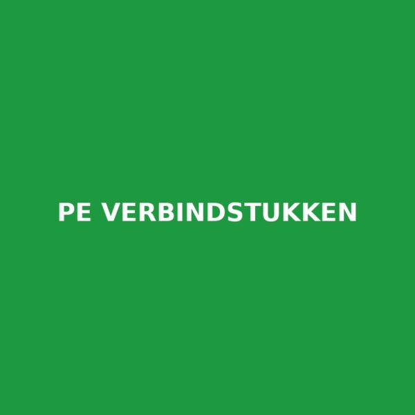 PE verbindstukken