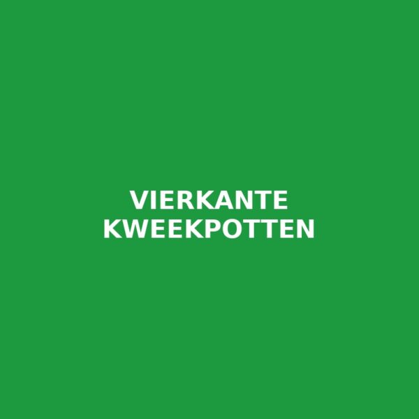 Vierkante kweekpotten
